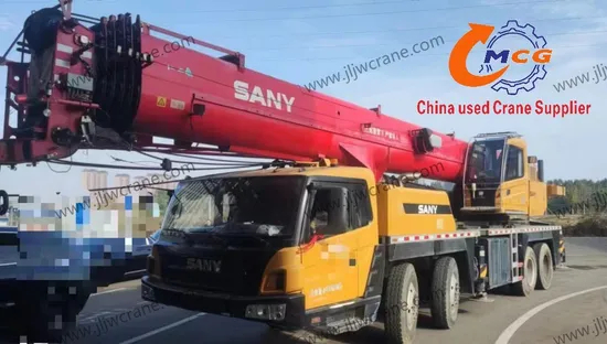 Bonne grue d'occasion 2020 STC55 tonnes Sany All Terrain Crane Truck Crane