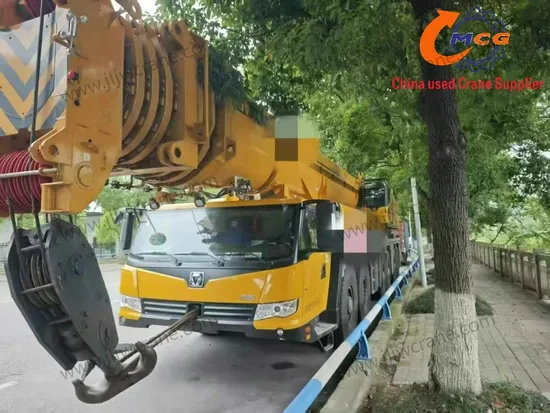 Une grue de camion tout-terrain de 500 tonnes de 500 tonnes utilisée 2024 avec d'excellentes performances.