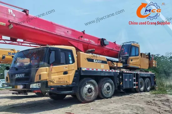 Fiable 2019 55 tonnes Sany Used Truck Crane Mobile Crane