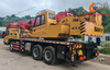 Grue de camion d'occasion fiable 25 tonnes grue mobile pour lourds