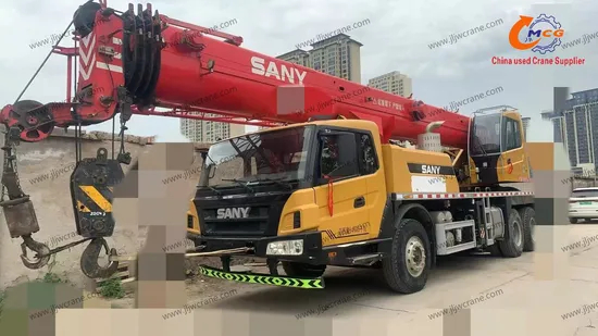 Crie de seconde main abordable 2021 STC25 tonnes Sany Truck Crane