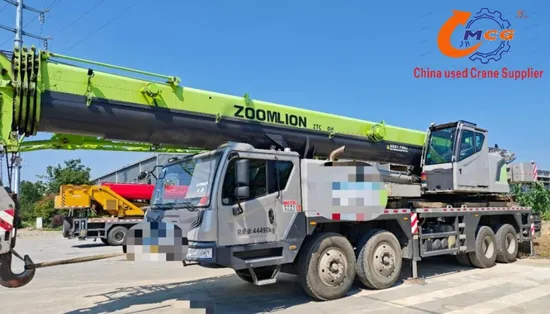 Cranes de camions d'occasion d'occasion fiables 2021 ZOOMLION 55 TON MOBILE TRUCK CRANE - BEAUX FACESS