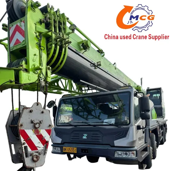 2021 Zoomlion de 50 tonnes Mobile Used Mobile Crane - en bon état et à un prix avantageux