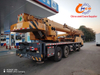 Camion-grue XCMG 25 tonnes QZ25K5A 2016 d'occasion, performances à coût élevé.
