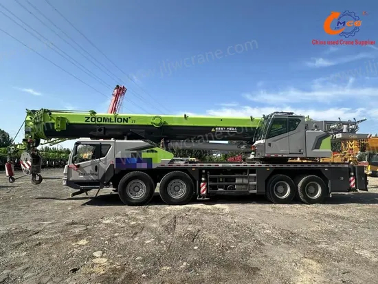 Volyle 130 H7 Zoomlion Crane: 7 sections, 32 tonnes contrepoids