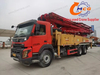 Camion à pompe 49m en béton camion de pompe d'occasion de camion de camion de construction de grues