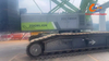 Crawler Crawler Crane Zoomlion 180 tonnes ZCC1800 CRONE MOBILE CRANE D'INTÉRIEUR CRIAN