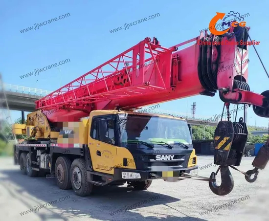 CRANE Utilisé 2020 STC55 Ton Sany All Terrain Crane Truck Crane Used Mobile Crane