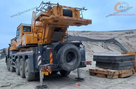 Fiable 2021 xcmg 100 tonnes 6 sections Boom de bombe de camion de camion à vendre à un prix raisonnable