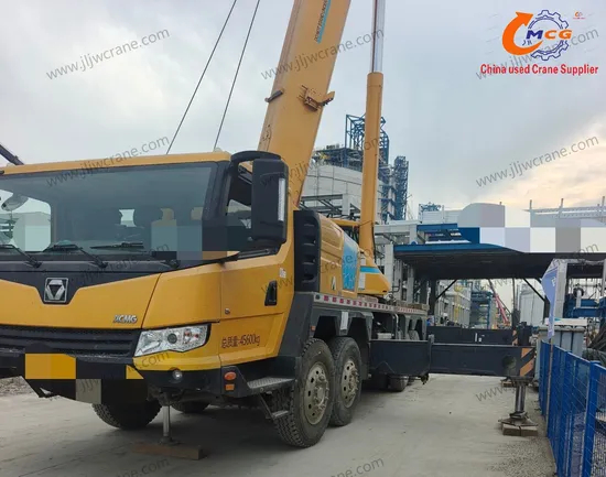 EditaFordable 2021 XCMG 60 tonnes Crane de camion d'occasion - en bon état