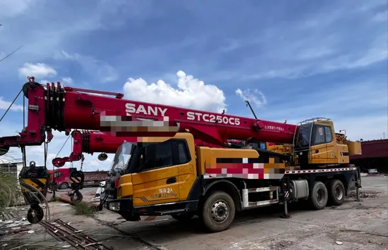 2020 Sany STC 25 tonnes Croe à camion d'occasion, grue de camion
