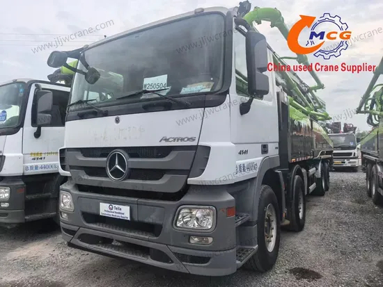Composants de camion de pompe en béton fiable de 56 m pour les acheteurs mondiaux