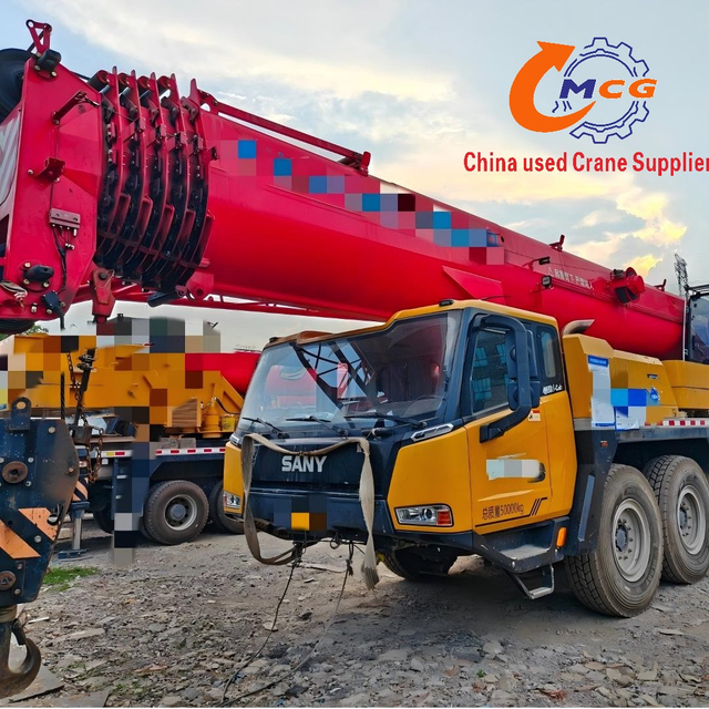 Fiable 2023 Sany 100 tonnes à flèche à 6 sections STC1000C6-8 camion-grue d'occasion