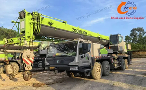 Crie de camion d'occasion Zoomlion fiable de 55 tonnes à vendre, 2021 modèle Mobile Crane