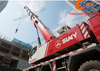 Crue de camion d'occasion d'occasion fiable 2024 Sany All-Terrain Crane Capacité de 220 tonnes
