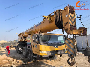 Crue de camion d'occasion abordable 2019 XCMG 90 tonnes Cranche de camion mobile - en bon état