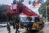 Une flèche à 5 tonnes de 50 tonnes de 50 tonnes rentable 2021 a utilisé une grue de camion raisonnable à un prix raisonnable.