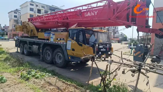 2024 Sany 80 tonnes à 5 sections Boom de la grue de camion usagée, nouvelle condition