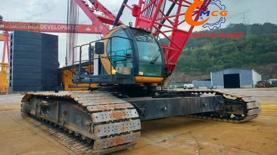 Crawler Crane 280 tonnes SCC2800 CRONE MOBILE CRONE D'INTÉRIEUR CRIANT CRANE CONSTRUCTION PIÈCES