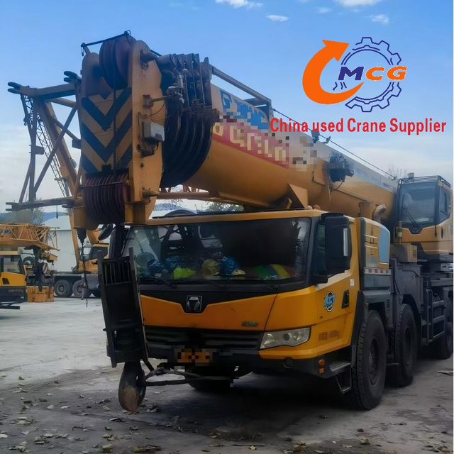 Camion-grue XCMG 90 tonnes XCT90L6 d'occasion, fabriqué en 2019