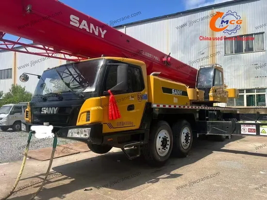 Grane d'occasion de haute qualité 2022 STC55 tonne Sany All Terrain Crane Truck Crane