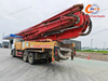 Camion à pompe d'occasion fiable avec une portée de 49 m pour la construction