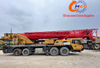 2021 Sany 90 tonnes 7 sections Boom de grue de camion d'occasion à vendre en excellent état