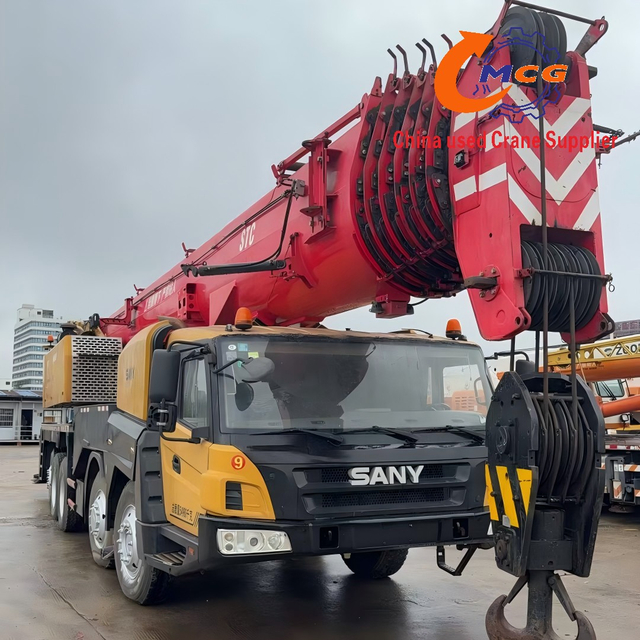 À vendre : Camion-grue d'occasion SANY 110 tonnes à double moteur 2019