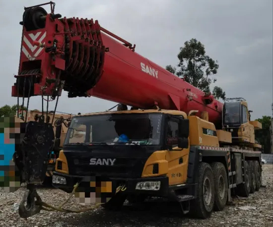 Nous vendons une grue de camion Used Truck 2022 Sany 130 tonnes 80 tonnes à un bon prix.