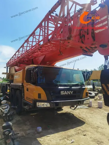 Crue de camion d'occasion rentable 2020 STC 80 tonnes Sany All Terrain Crane