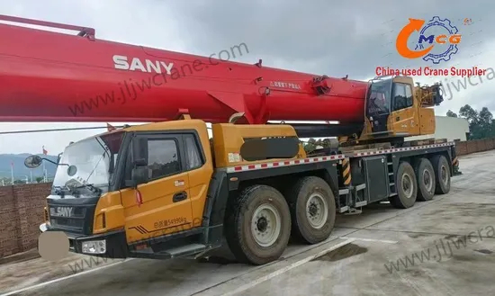 Fiable 2023 Sany Sany 130 tonnes Croe usagés, grue mobile, bon prix