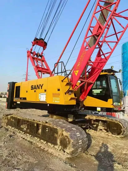 Crines finales de seconde main de 55 tonnes Crawler Cranes Mobile Truck Cranes Pompe en béton Tamis de construction