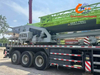 2021 Zoomlion 95 tonnes Boom à 7 sections Utilisé une grue de camion, à un prix raisonnable et en excellent état.