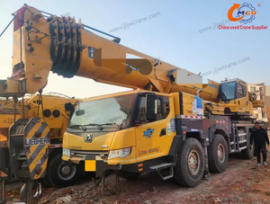 Crie de camion d'occasion XCMG à 80 tonnes 2019 en bon état. Aimez-vous?
