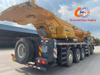 Une grue de camion de camion utilisée à 7 sections de 100 tonnes de 100 tonnes rentable.