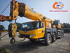 Fiable 2018 XCMG 80 tonnes 6 sections Boom de grue de camion d'occasion à vendre en excellent état